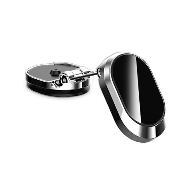 Roterbar mobiltelefonholder for bil, dashbord og frontrute Silver