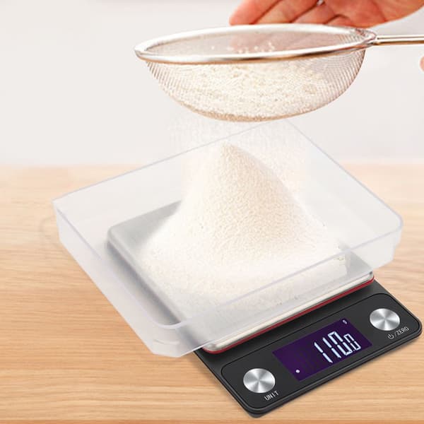 Keittiövaaka 1g - 10kg LCD-näytöllä