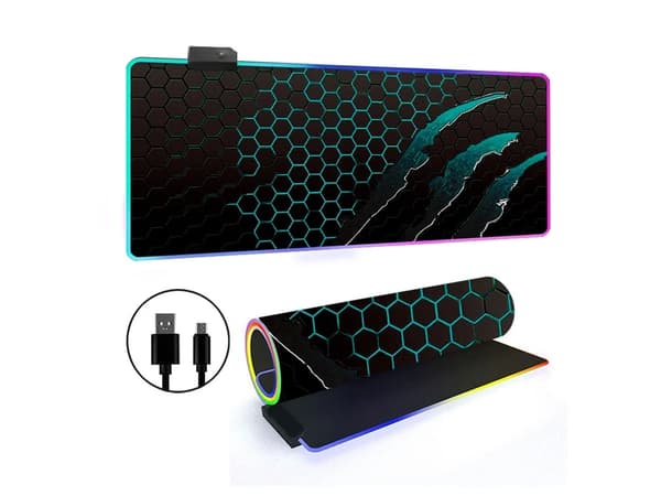 Musematte med 14 RGB-lysmoduser og sklisikker base (stil 31, 300*600*4 mm)