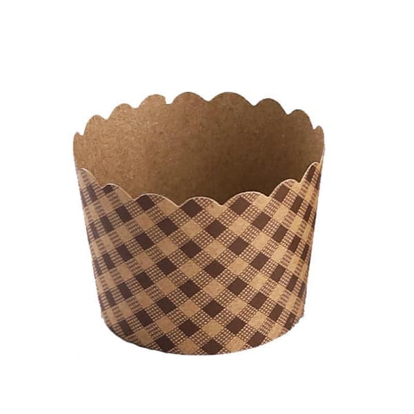 1000 STK Cupcake Bageforme Muffinsforme Kagepapirforme Holdere Chevron