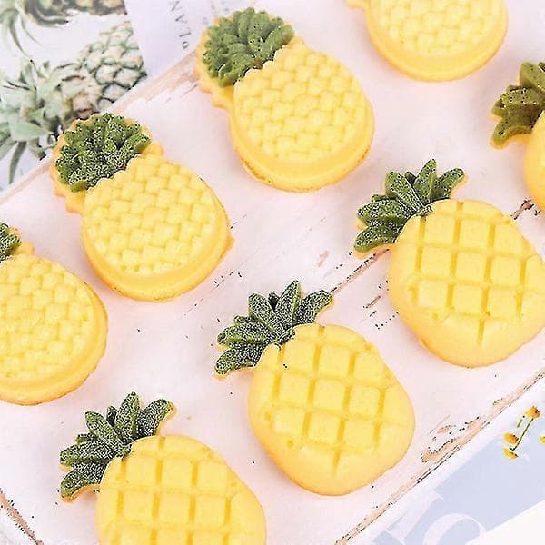 Ananas kakeform i rustfritt stål