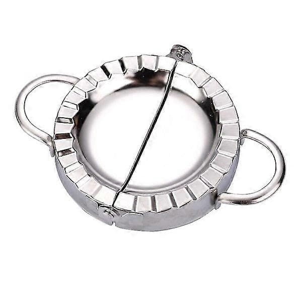 Dumpling Maker Kit i Rustfrit Stål - 3 Forme & Bagemåtte