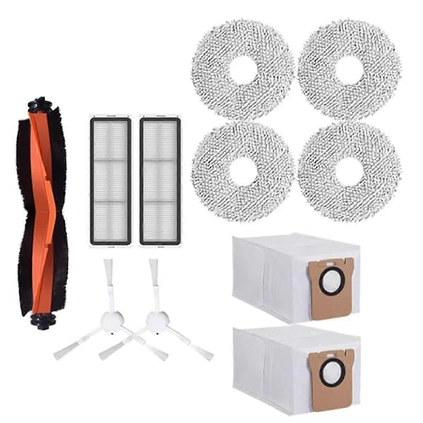 Til X20+/X20Plus Robotstøvsuger Tilbehør Filter Moppepuder Støvposer Reservedele