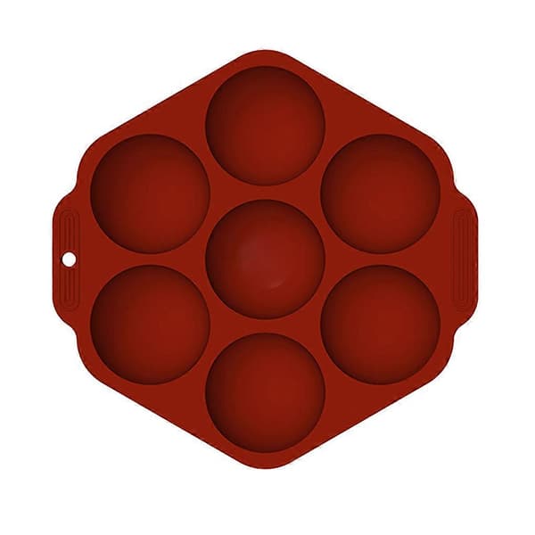 Silikonkakegelégodteri sjokoladebakeform for isbitbrett godteriform Red