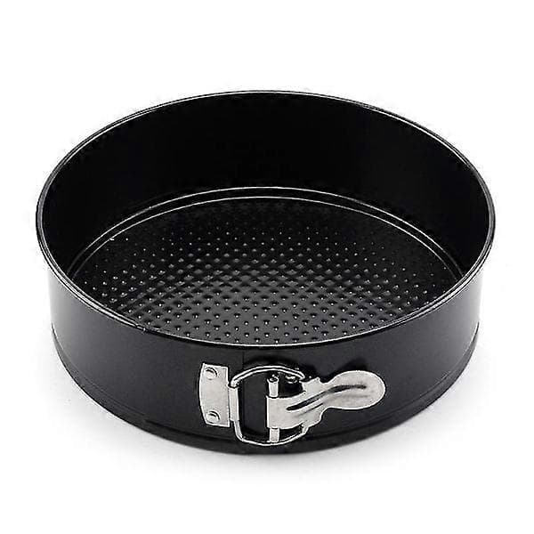 Avtakbare non-stick kakeformer, rustfritt stål, svart