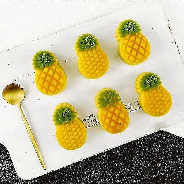 Ananas kakeform i rustfritt stål