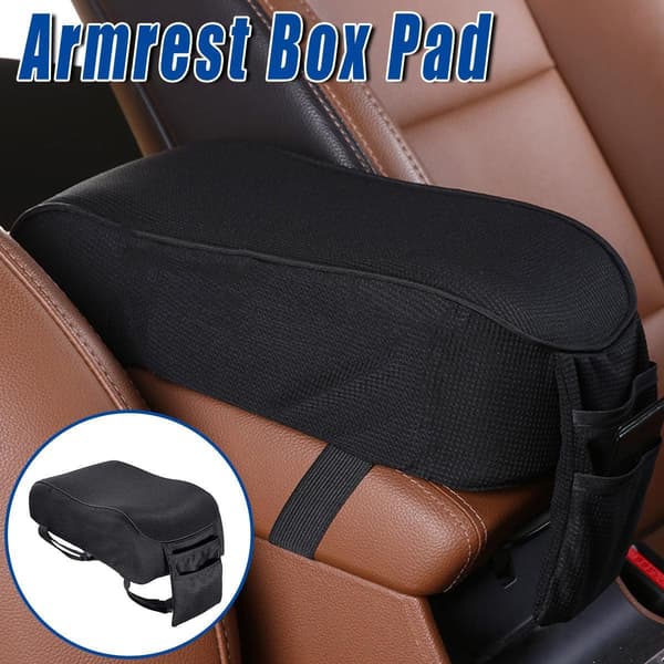 Universal Memory Foam Bil Armstöd Kudde Skydd Höjd Pad Central Kontroll Skydd