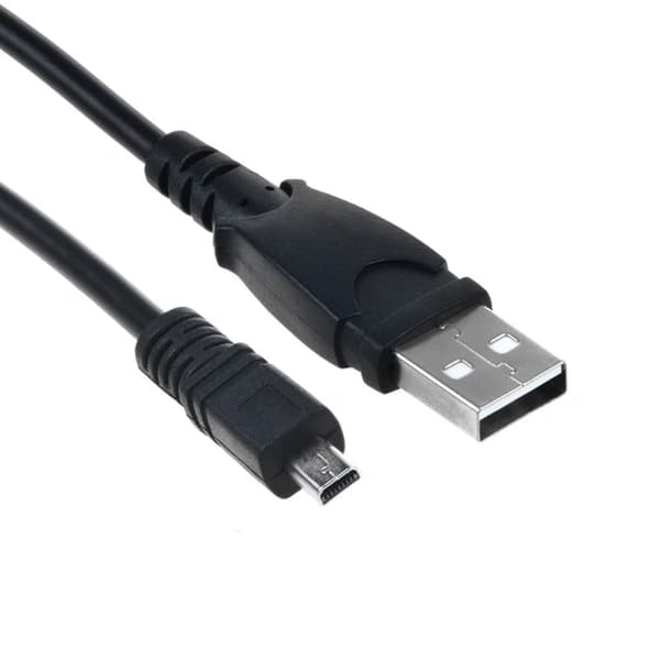 Mini 8-pin USB-kabel for Nikon Coolpix, UC-E6 dataoverføring og lading, 1,5 m, holdbar