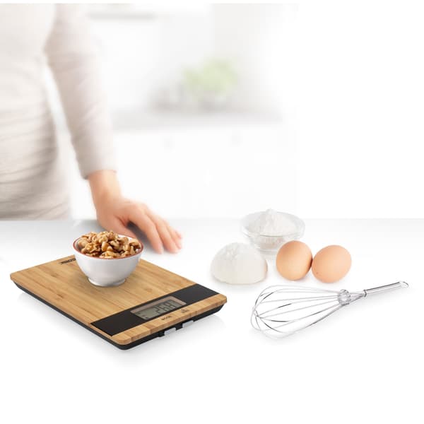 Köksvåg Bamboo Kitchen Scale 5kg 492944 Pure AQUAFORGE