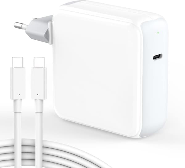 96W USB-C-laddare för MacBook Pro, 2m kabel, snabbladdning