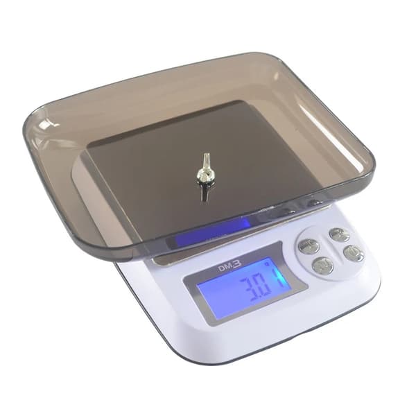 Præcisionsvægt 5 kg/1 g, med dobbelt platform