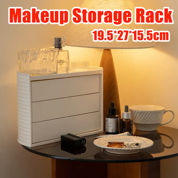 Kosmetik Opbevaringsboks Multifunktionel Makeup Organizer Læbestiftholder Etui