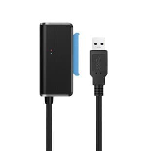 USB 3.0 till SATA-adapterkabel för 2,5/3,5 tums hårddisk - Extern HDD-omvandlare