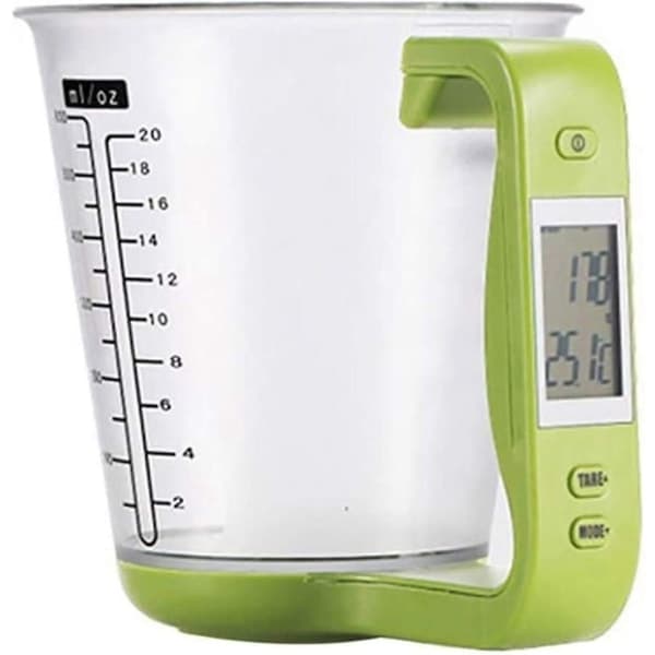 Högprecisionsvåg, 5 kg/1 g, bakgrundsbelyst LCD-display