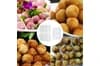 Köttbullsmaskin Manuell Köttfärslimpa Form Kibbeh Maker Press Hackad Processor Verktyg 9 Hål Klar