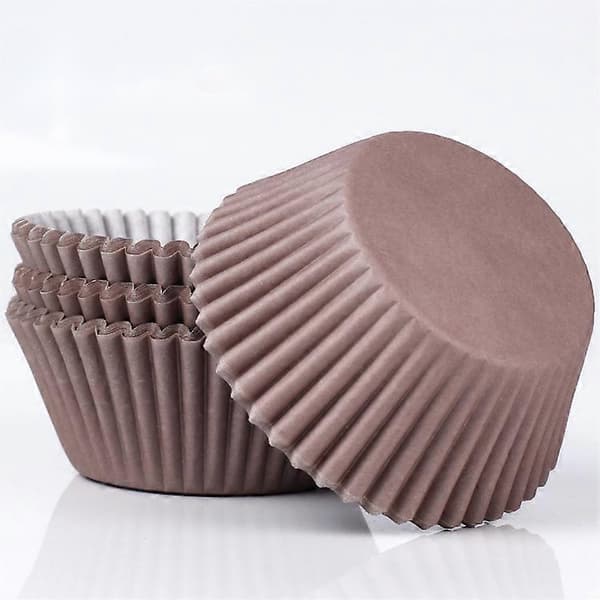 100-pack muffinsformar (Blandade färger)
