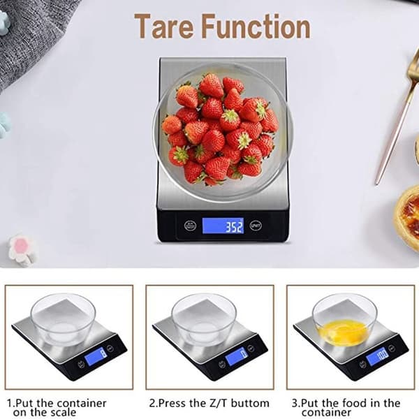 3 kg kaffevægt med timer