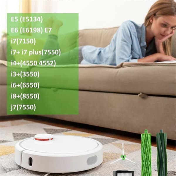 Reservedels tilbehør til E&I serien, E5 E6 E7 I7 I7+ I7 Plus I4+ I3+ I6+ I8+, til støvsuger
