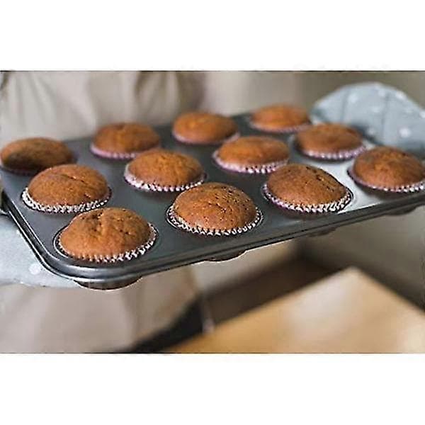 Nonstick 12-kops Muffinform
