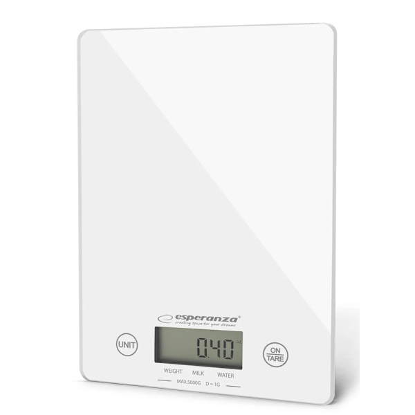 Esperanza White Lemon digitaalinen keittiövaaka AQUAFORGE