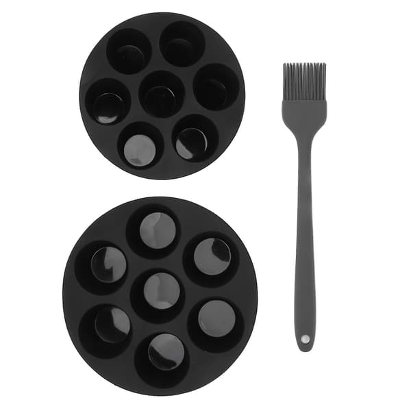7/8 tommer 7-kopps silikonmuffinsform for airfryer-baking