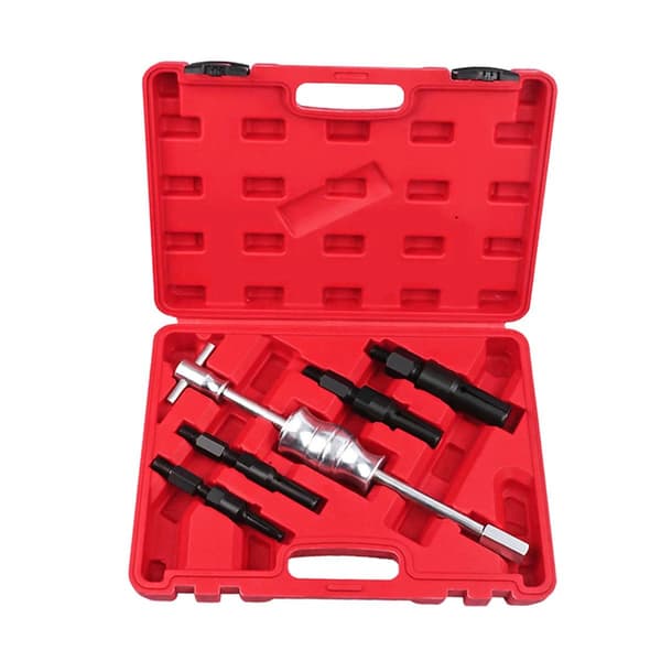 5PCS Inner Hole Bearing Extractor Slide Hammer Kit för bilmotorreparation