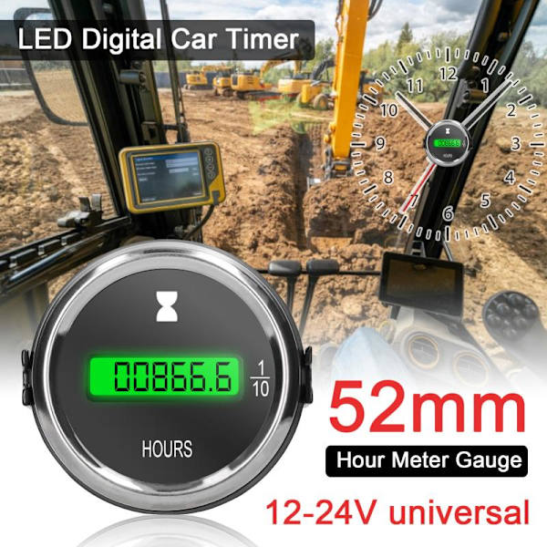 Digital fordonskronograf industriell timer bildelar kronograf
