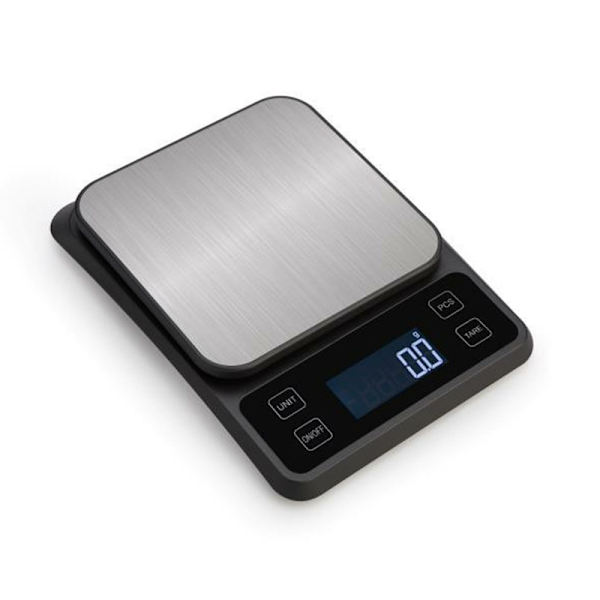 Våg med timer, vit, 2 enheter
