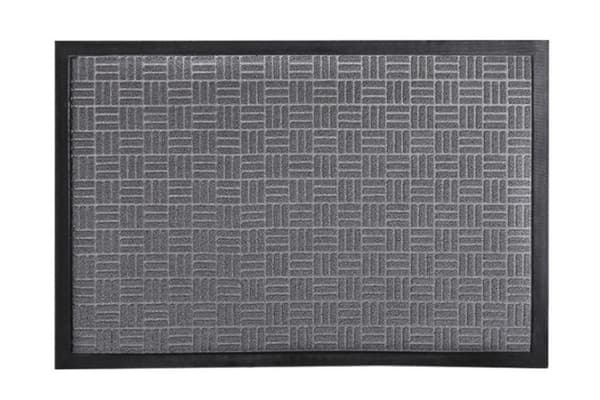 45 x 75 cm liukumaton ovimatto – harmaa