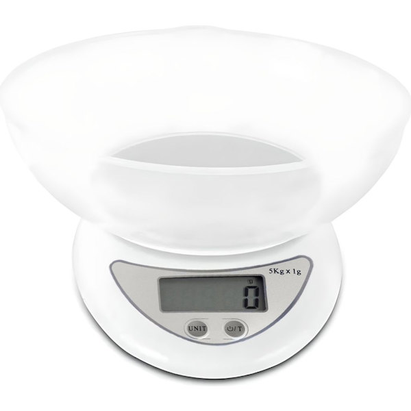 Kaffevåg, 3 kg, 0,1 g precision, timer
