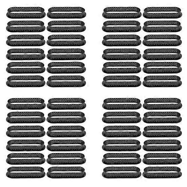 48 stk. ovale kageringe, varmebestandige non-stick bageforme til mousse og desserter