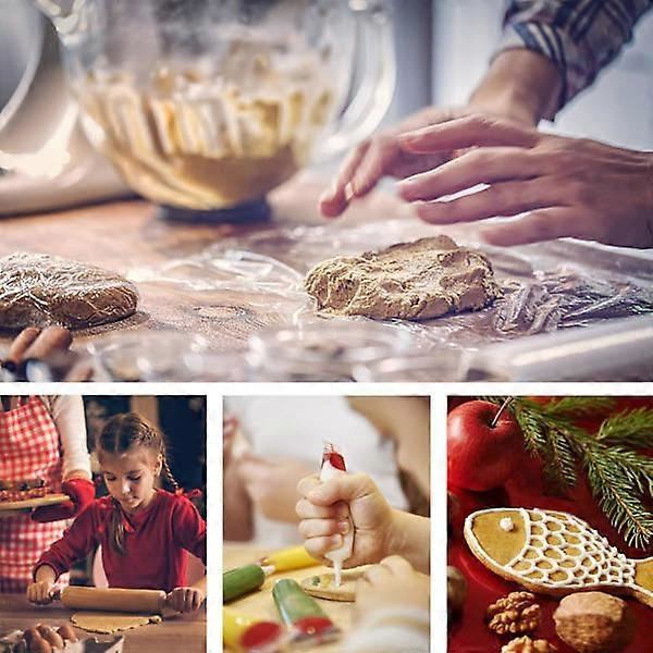 10-delt kakeformsett med vogn, morsom baking for barn
