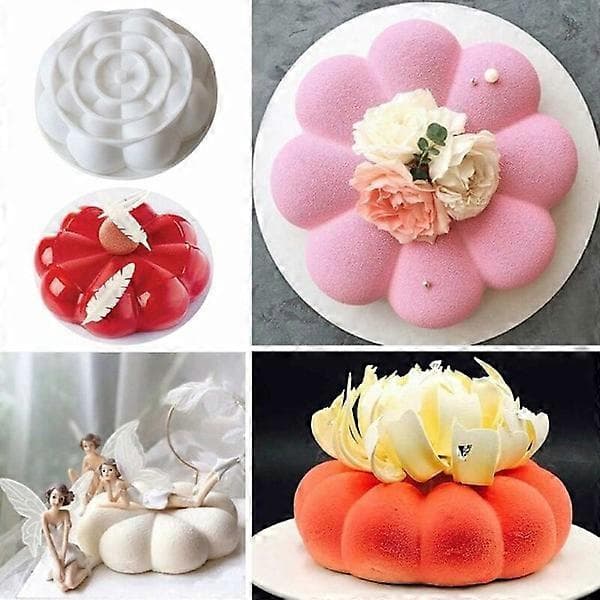 3D Diamant Silikone Kageform til Bagning af Dessertmousse