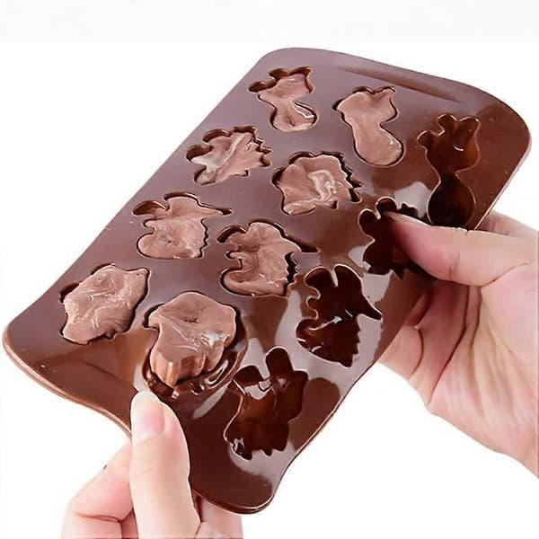 12-rums kagebageform cookie chokolade fondant silikoneform bageplade hjemmekøkken bageværktøj