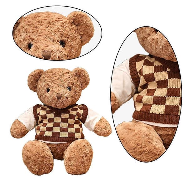 Sweater Bamse Plyslegetøj Kæledyr Dukke brown