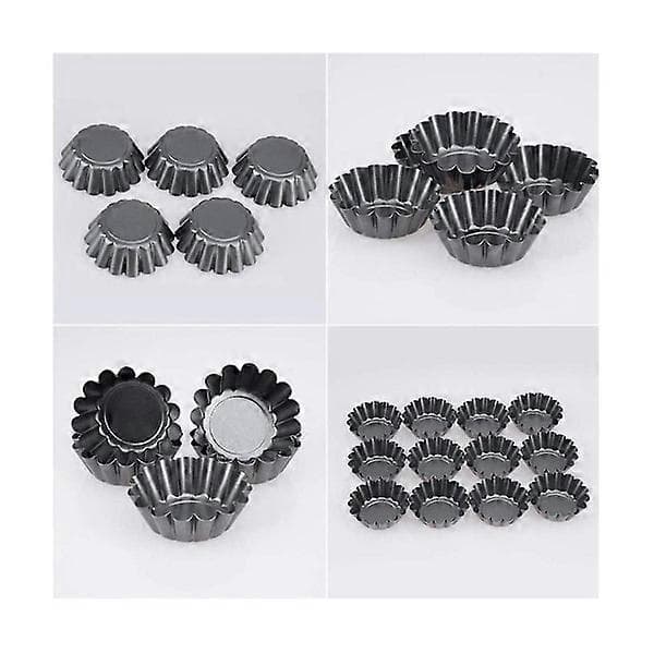 20 store non-stick bageforme til pizza, muffins, æggetærter