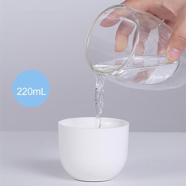 Ultralyd luftfukter Mini bærbar eterisk olje aromaterapi diffuser for hjemmekontor bil 220ml White