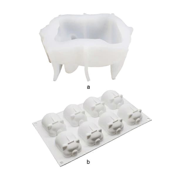 Silikon kakeform bakverk sjokoladekjeks DIY-form 6 Inch