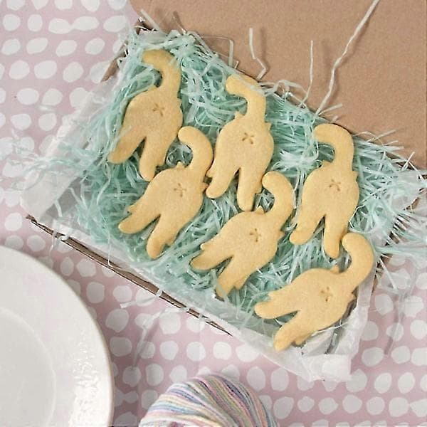 3 stk. katteudstikkere, DIY bageform til kagedekoration