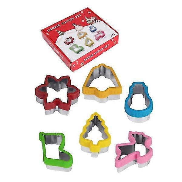 6 st Jul Pepparkaksformar Set DIY Dekor