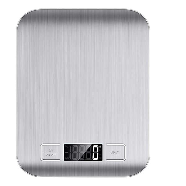 Digitalvåg, 6 enheter, 3 kg, LCD-display
