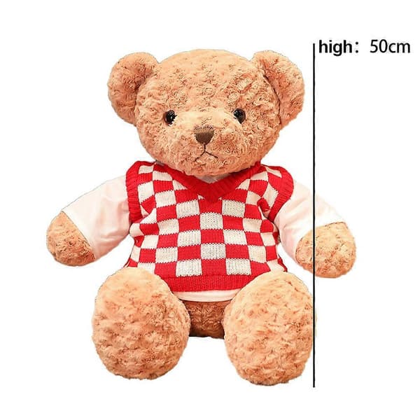 Sweater Bamse Plyslegetøj Kæledyr Dukke red