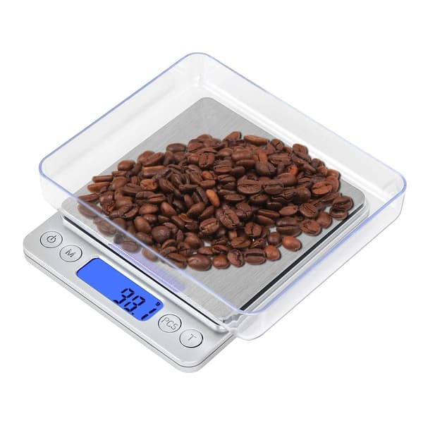 Digital vekt for kaffe og mat, i gram