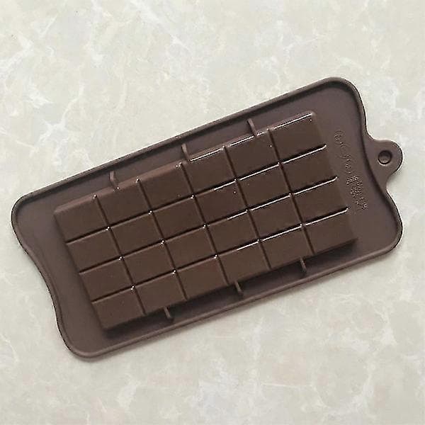 4 stk. silikone chokoladeforme til bagning af slikpraliner