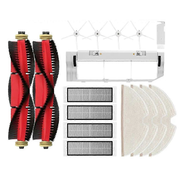 For S5 Max, S6 MaxV, S4 Max, E2, E3, E4, E5, 1S, SDJQR01RR Rulle Sidebørste Filter Mopp Støvsuger Deler