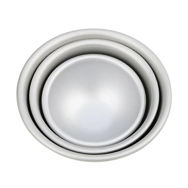 6 stk. halvkugleform i aluminiumslegering til kager, hurtig formning, rund, nem bageform, bageredskaber