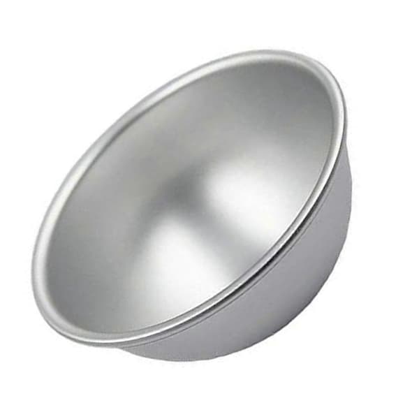 6 stk. halvkugleform i aluminiumslegering til kager, hurtig formning, rund, nem bageform, bageredskaber
