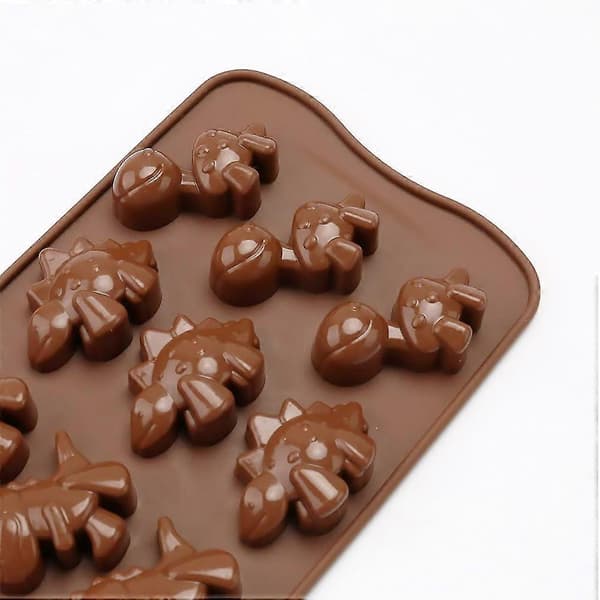 12-rums kagebageform cookie chokolade fondant silikoneform bageplade hjemmekøkken bageværktøj