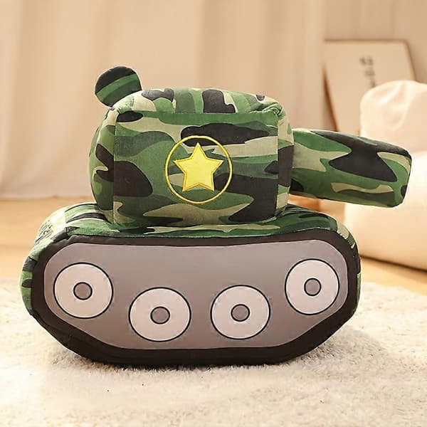 Tank gosedjur form barn docka sovande docka barn kudde pojke sovande kram docka