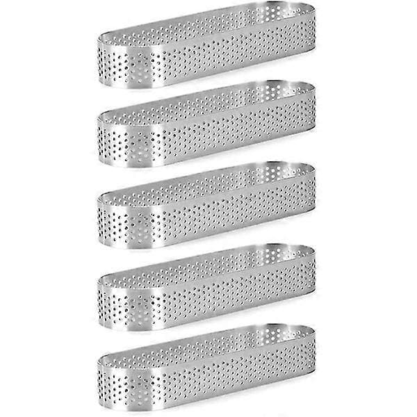 Fransk perforeret ringform, varmebestandig mousseform, 5,5 tommer bagecirkel